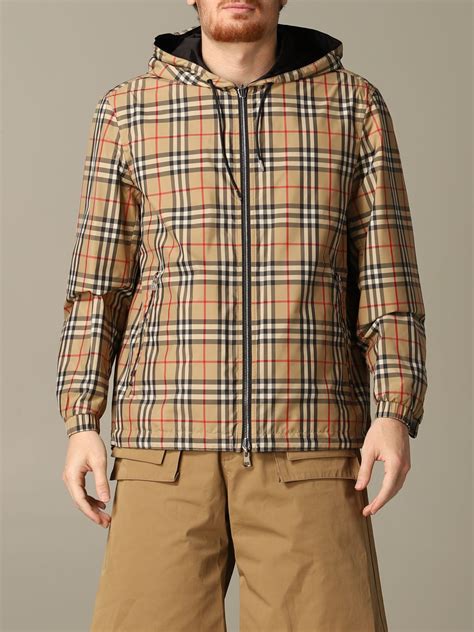 men burberry pattern sport jacket|burberry jackets prices.